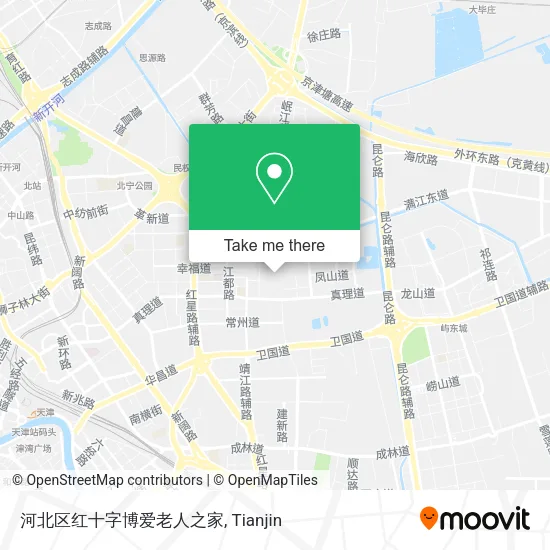 河北区红十字博爱老人之家 map