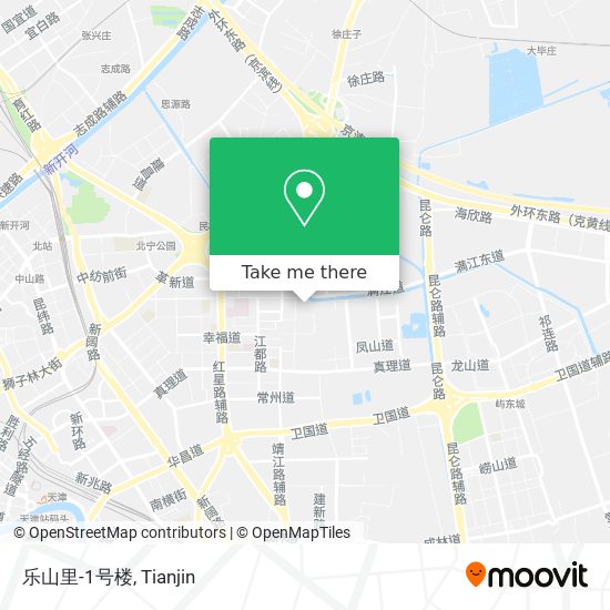 乐山里-1号楼 map