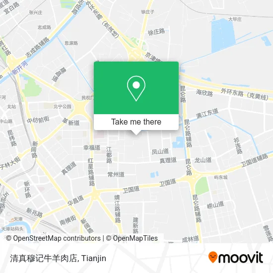 清真穆记牛羊肉店 map