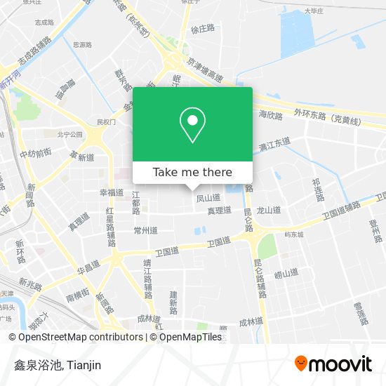 鑫泉浴池 map