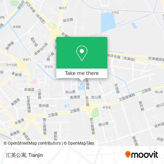 汇英公寓 map
