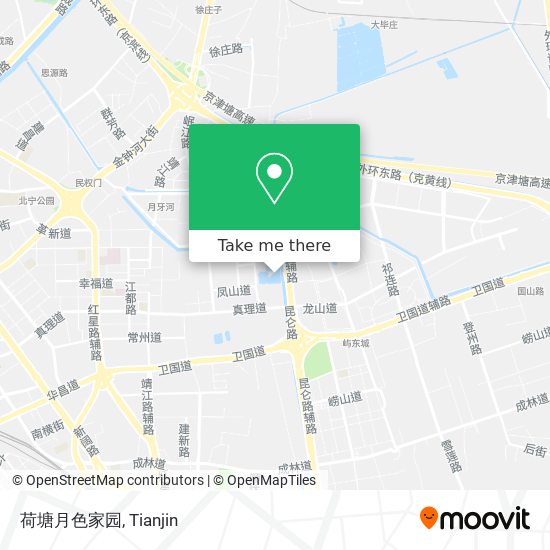 荷塘月色家园 map