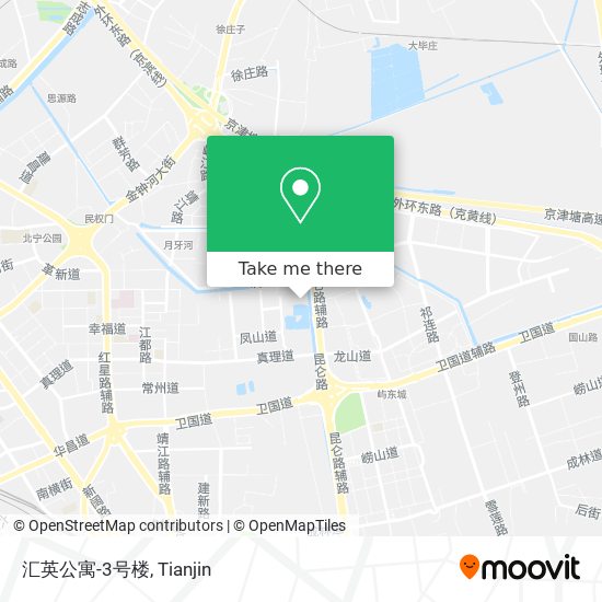 汇英公寓-3号楼 map