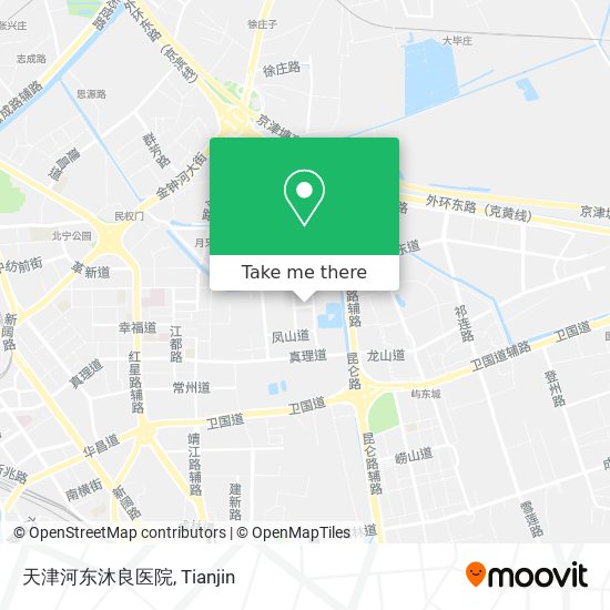天津河东沐良医院 map