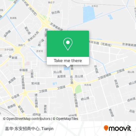 嘉华·东安招商中心 map