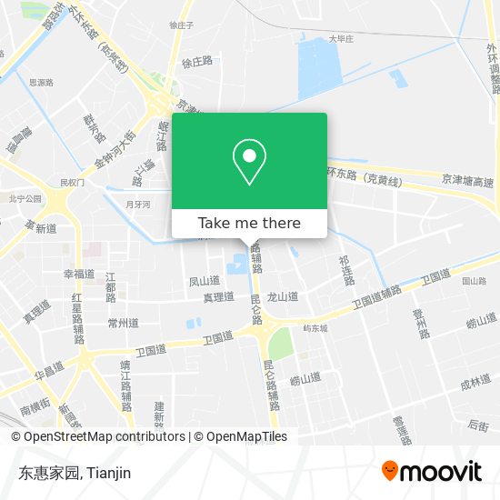 东惠家园 map