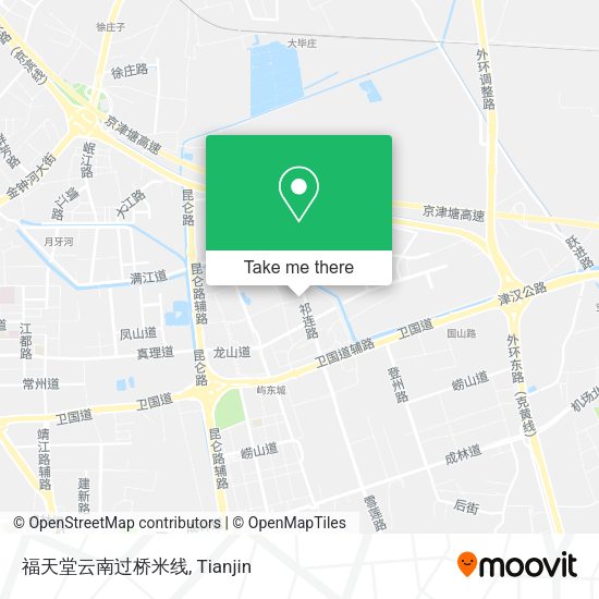 福天堂云南过桥米线 map