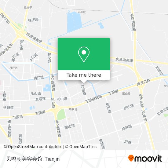 凤鸣朝美容会馆 map