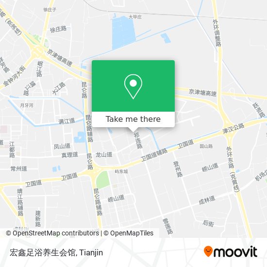 宏鑫足浴养生会馆 map