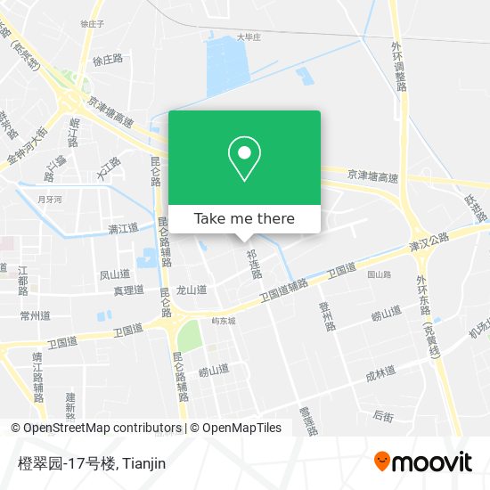 橙翠园-17号楼 map
