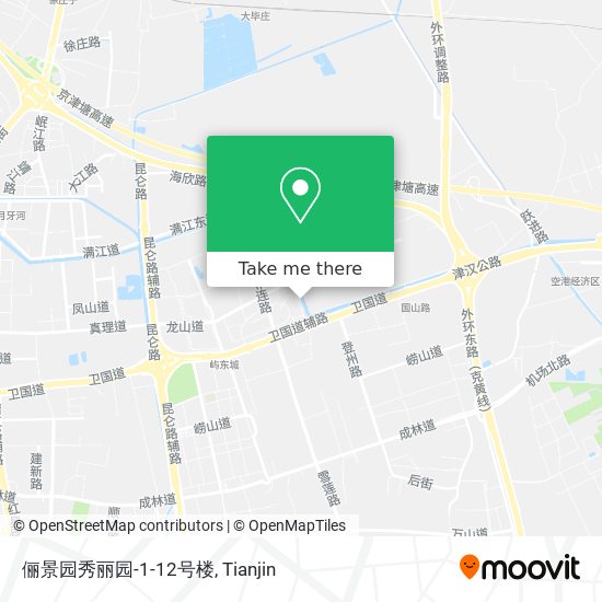 俪景园秀丽园-1-12号楼 map