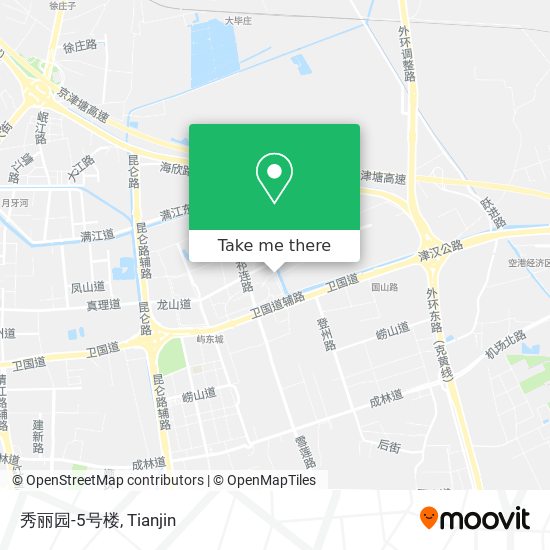 秀丽园-5号楼 map