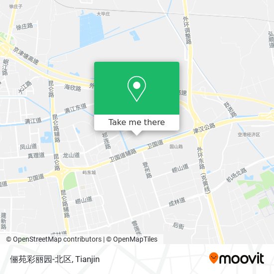 俪苑彩丽园-北区 map