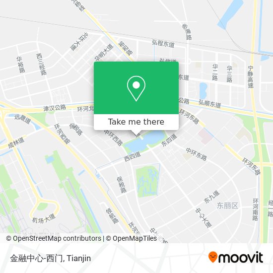 金融中心-西门 map
