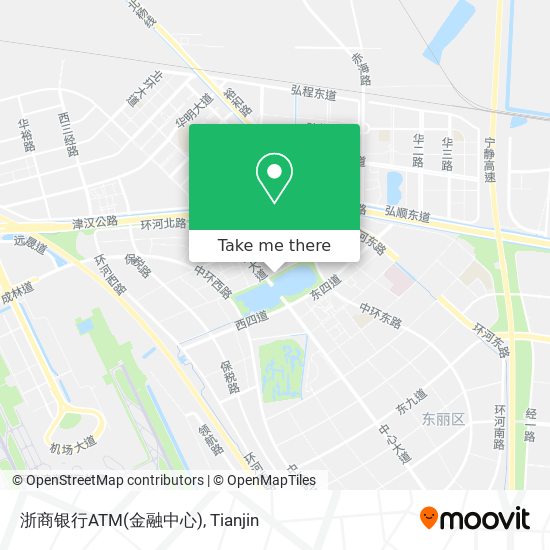 浙商银行ATM(金融中心) map