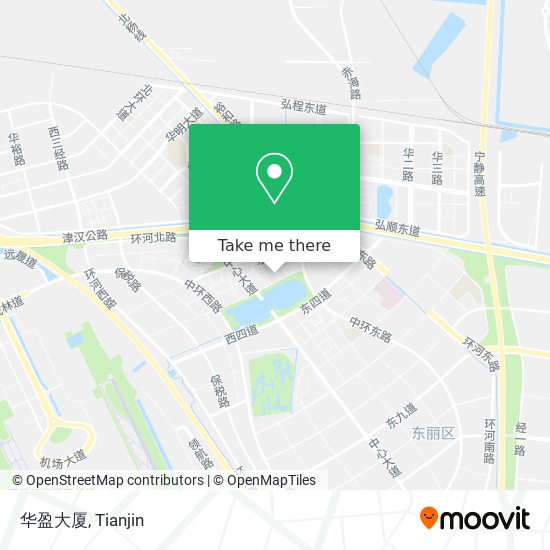 华盈大厦 map