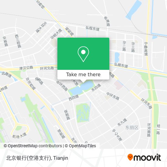 北京银行(空港支行) map
