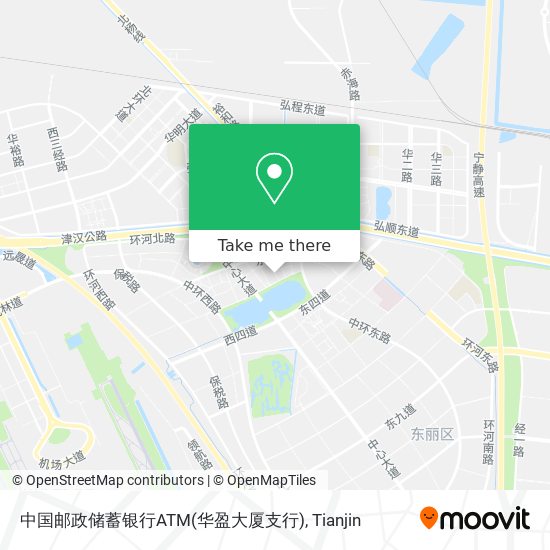 中国邮政储蓄银行ATM(华盈大厦支行) map
