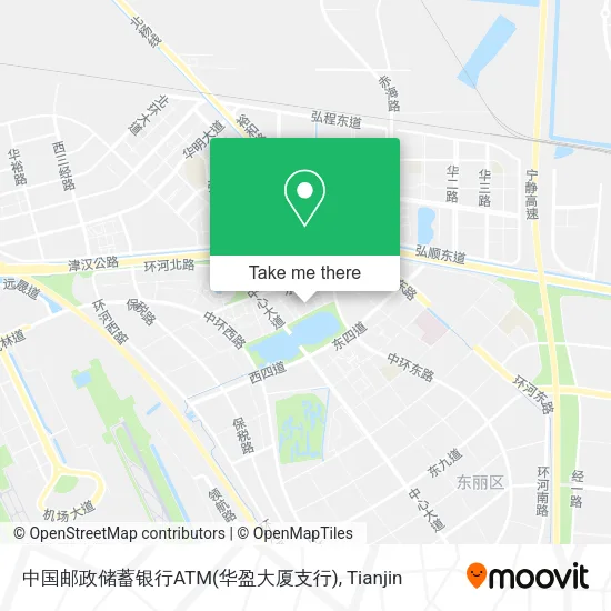 中国邮政储蓄银行ATM(华盈大厦支行) map