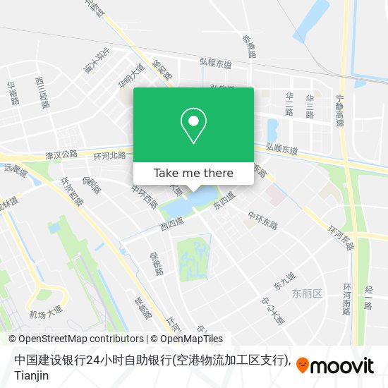 中国建设银行24小时自助银行(空港物流加工区支行) map