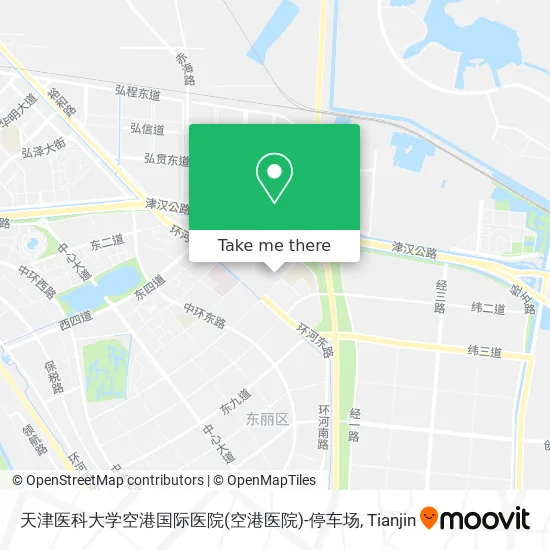 天津医科大学空港国际医院(空港医院)-停车场 map