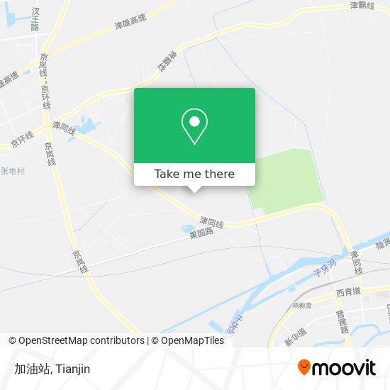 加油站 map