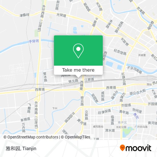 雅和园 map