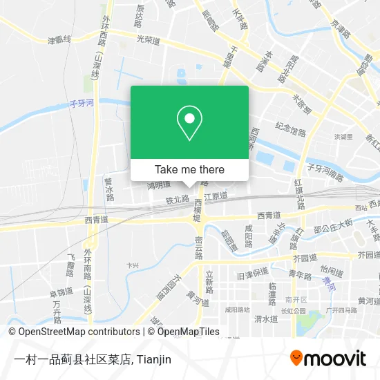 一村一品蓟县社区菜店 map