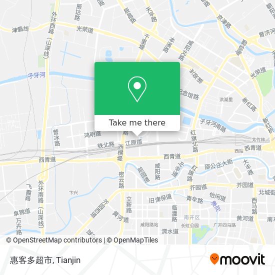 惠客多超市 map