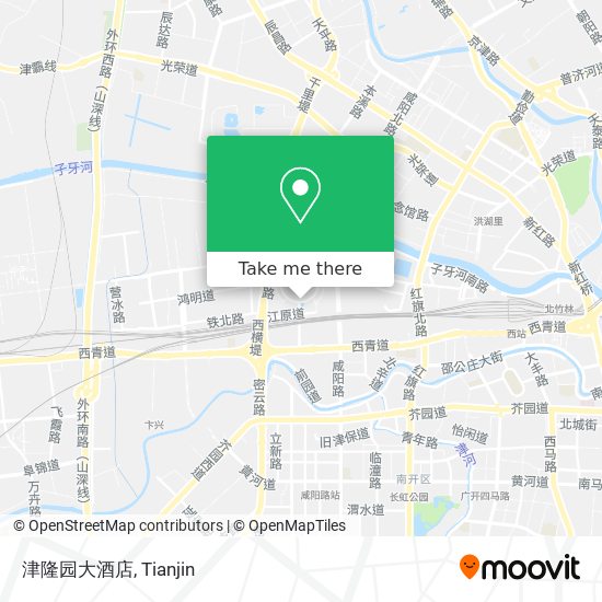 津隆园大酒店 map