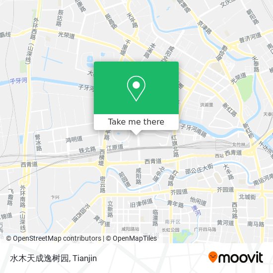 水木天成逸树园 map