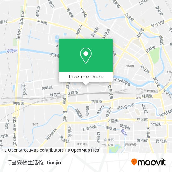 叮当宠物生活馆 map