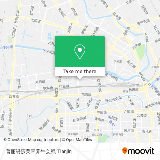 普丽缇莎美容养生会所 map
