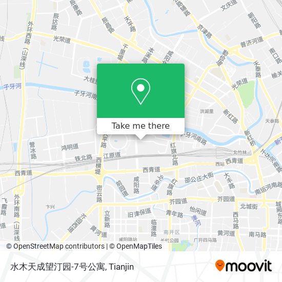 水木天成望汀园-7号公寓 map