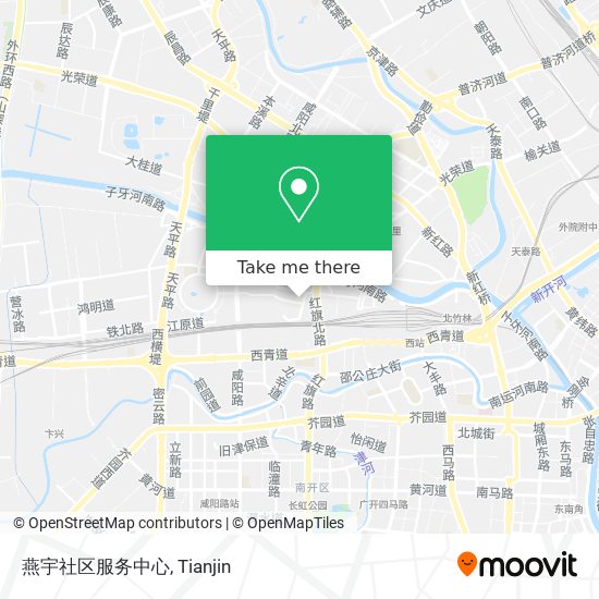 燕宇社区服务中心 map