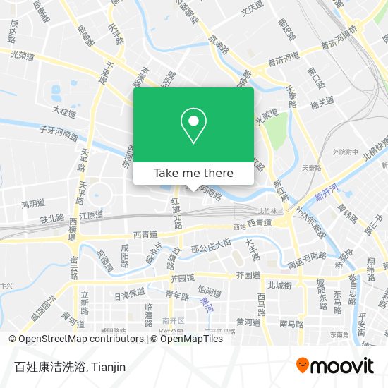 百姓康洁洗浴 map