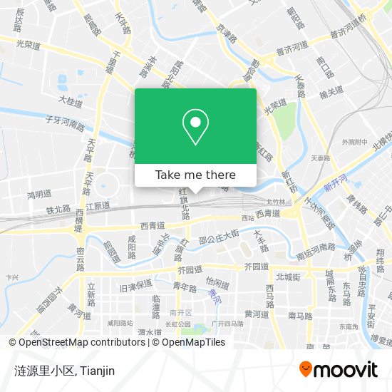 涟源里小区 map