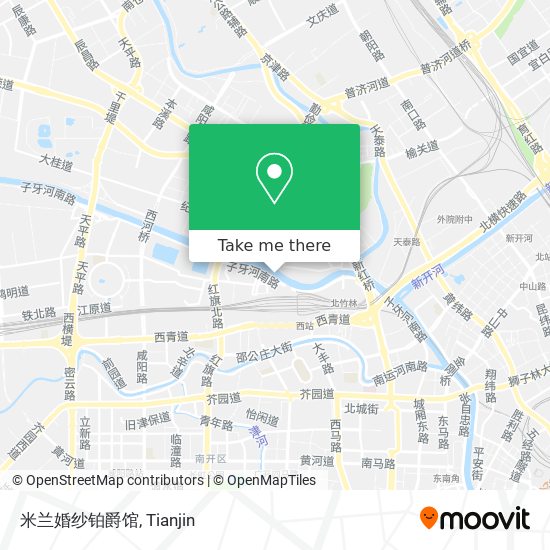 米兰婚纱铂爵馆 map