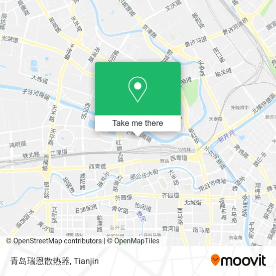 青岛瑞恩散热器 map