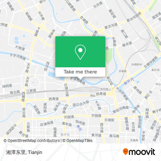 湘潭东里 map