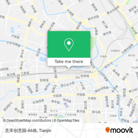 意库创意园-A6栋 map