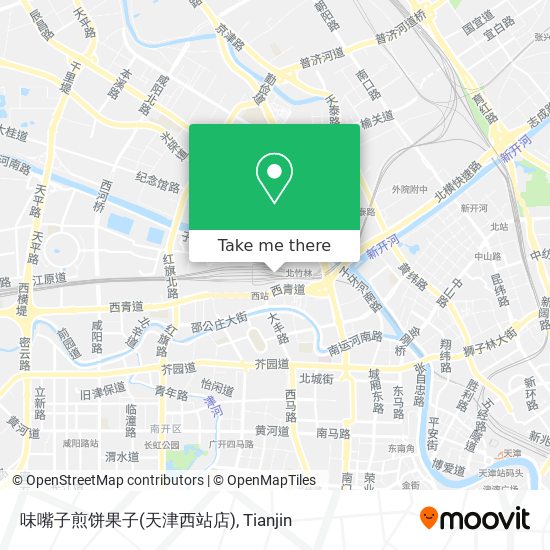 味嘴子煎饼果子(天津西站店) map