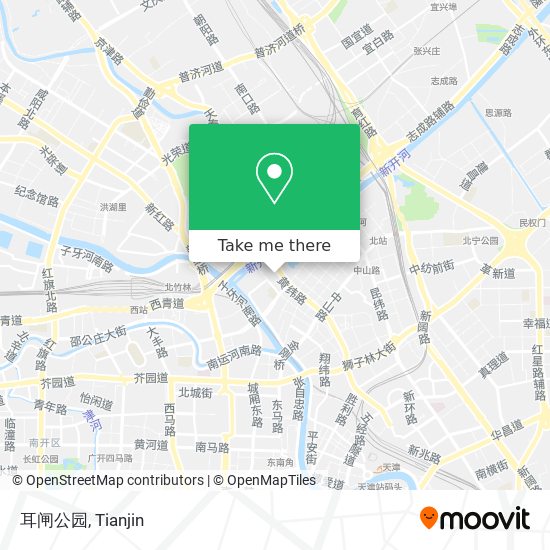 耳闸公园 map