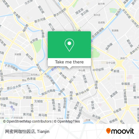 网蜜网咖怡园店 map