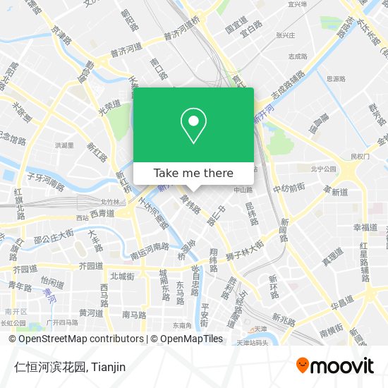 仁恒河滨花园 map