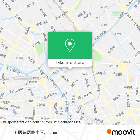 二四五医院居民小区 map