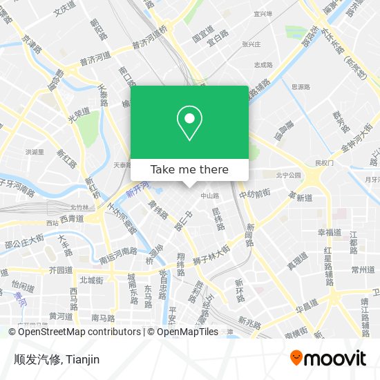 顺发汽修 map