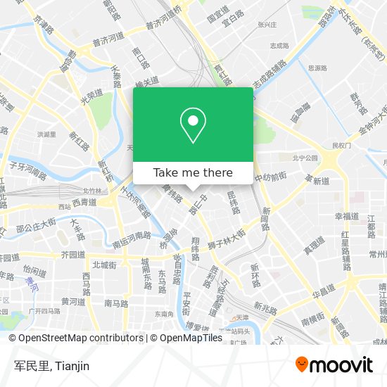 军民里 map