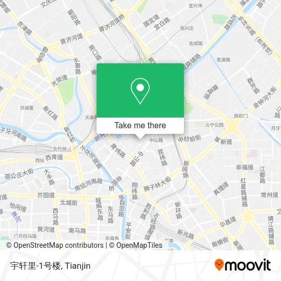 宇轩里-1号楼 map