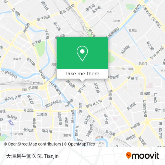 天津易生堂医院 map
